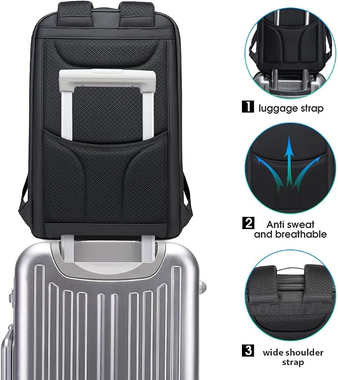BANGE Anti Theft Backpack, Smart Work Backpack - Image 7