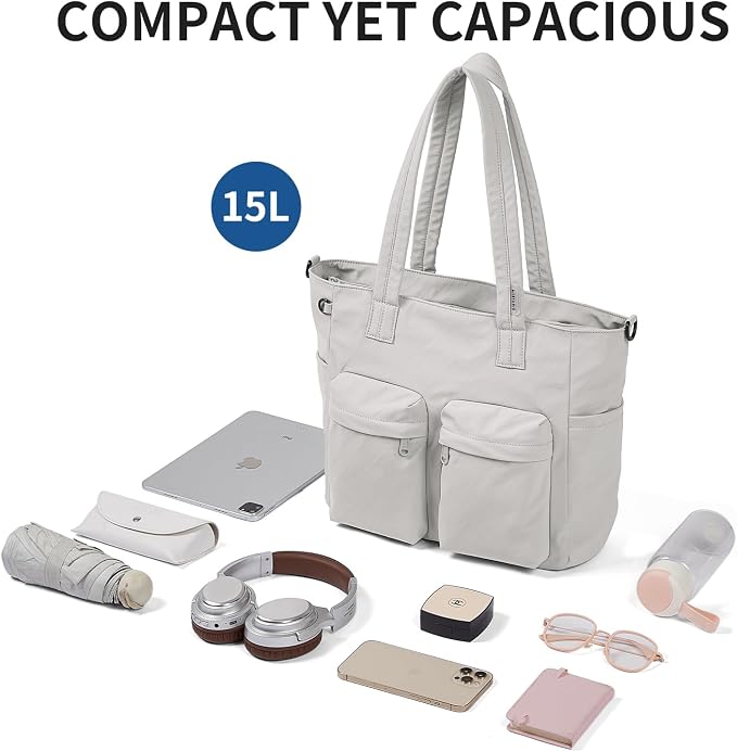 aji Tote Bag for women work, Water-Resistant Tote Bag - Image 6