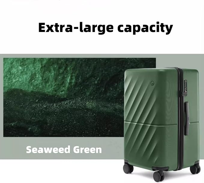 Trunk Luggage 24 Inch, Medium Checked Luggage - Image 2