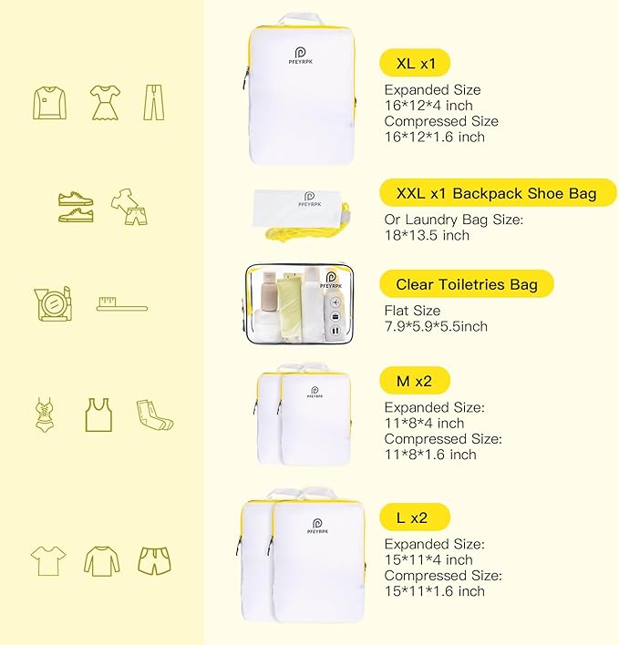 Lightweight Compression Packing Cubes - Image 6