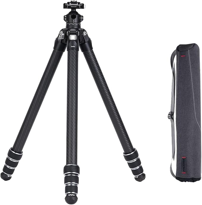 FALCAM TreeRoot F38 Quick Lock Lite Carbon Fiber Travel Tripod by Kongeeker
