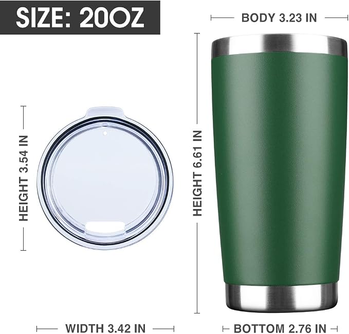 20oz Tumbler Bulk Stainless Steel Vacuum Insulated Tumblers - Image 2
