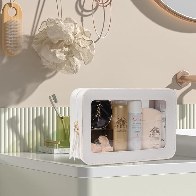 LETGO Clear Makeup Bags, TSA Approved Toiletry Bag - Image 5