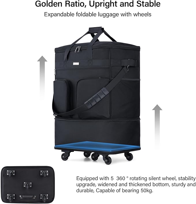 Hanke Expandable Collapsible Luggage - Image 3