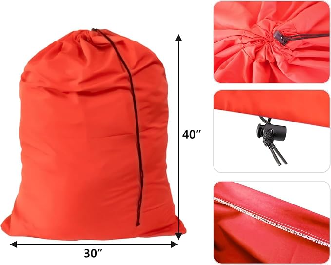 Pop Up Hampers 3 Pack with Extra Large Laundry Bags 6 Pack, Varied Colors - Image 6