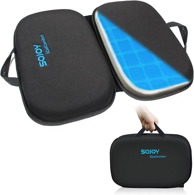Sojoy iGelComfort 3 in 1 Foldable Gel Seat Cushion Featured by Sojoy