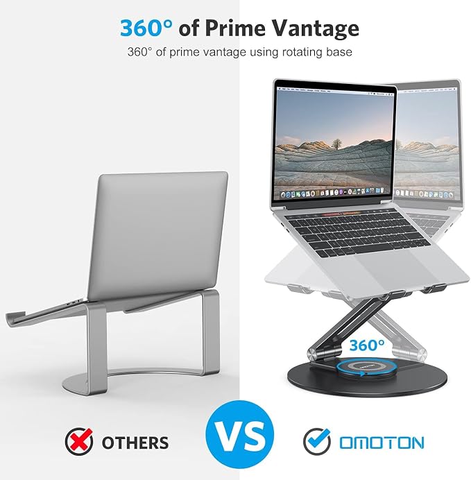 OMOTON Adjustable Laptop Stand - Image 3