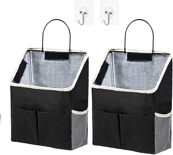 2pcs Wall Hanging Storage Bag, Wall Hanging Organizer Bags by Someteth