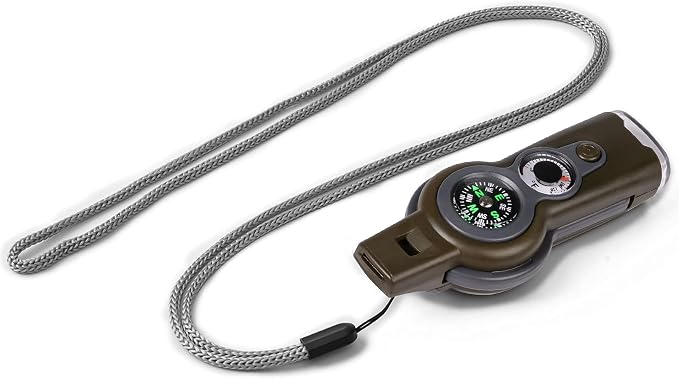 Emergency Survival Function Whistle, Outdoor Multifunctional Tool Safety Whistle - Image 2