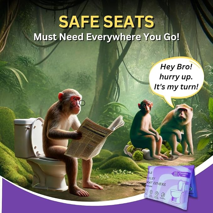 ST&JT Disposable Toilet Seat Covers - Image 2
