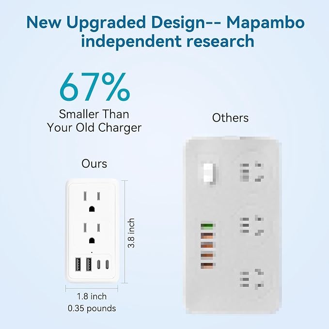 Mapambo 2000W 220V to 110V Voltage Converter US to Europe, Power Converter - Image 6