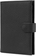 RFID Slim Passport Holder for Man & Women, Compact Leather Passport Wallet by Karmiir