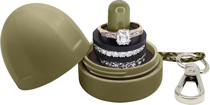 RING THING - Ring Holder Keychain, Jewelry Organizer and Storage, Portable by RINGTHING