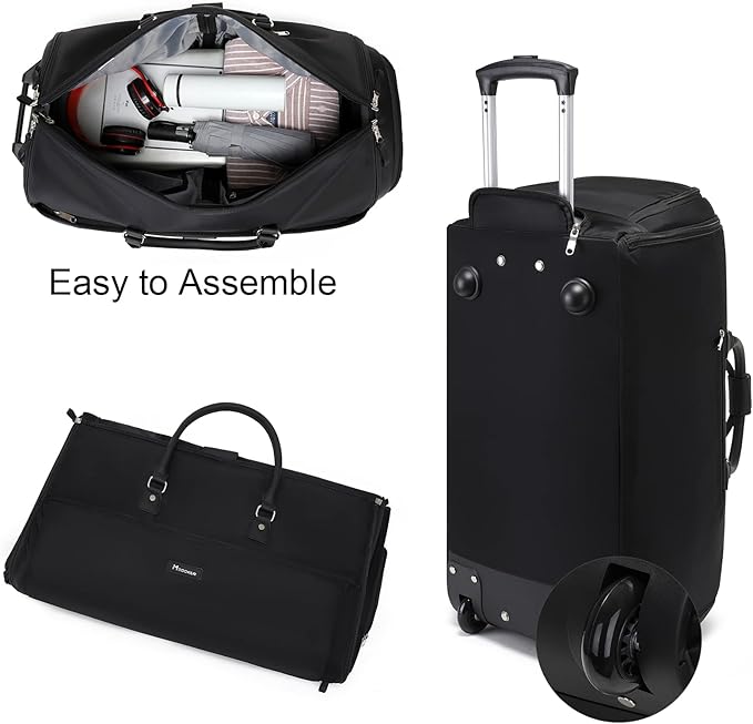 Modoker Rolling Garment Bags, Large Garment Duffle Bag - Image 6
