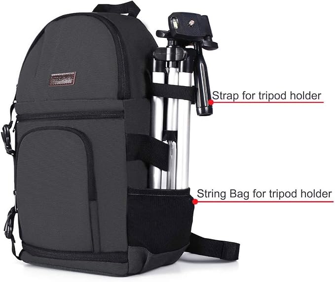 MOSISO Camera Sling Bag, DSLR/SLR/Mirrorless Camera Backpack Case Shockproof - Image 3