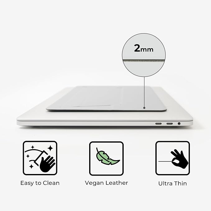 SenseAGE Laptop Stand for Desk, Ergonomic Notebook Stand, Foldable & Portable - Image 4