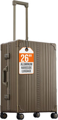 Aleon All Aluminum Lightweight 26" Carry-On Luggage by Aleon