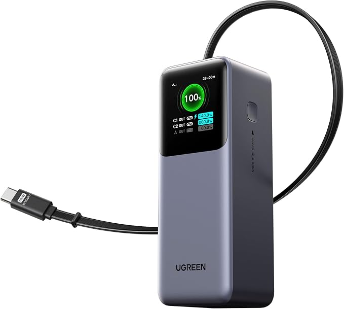 UGREEN Nexode Power Bank 20000mAh 165W by UGREEN