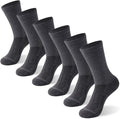 FOOTPLUS Hiking Copper Compression Socks, Unisex Cushioned Sole Arch Support by FOOTPLUS