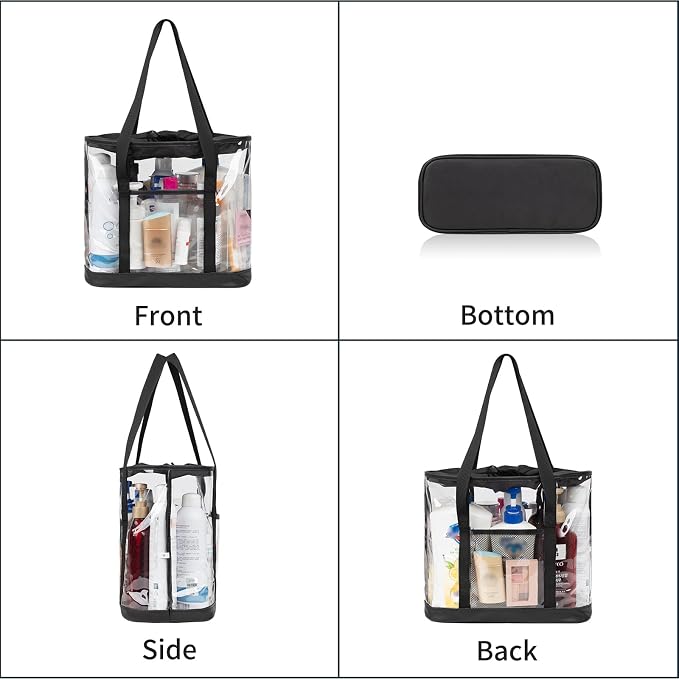Large Clear Toiletry Bag, Travel Toiletry Bag - Image 8