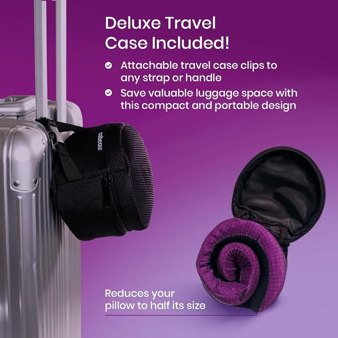 Cabeau Long Haul Flight Cooling Travel Neck Pillow – Evolution Cool – - Image 6