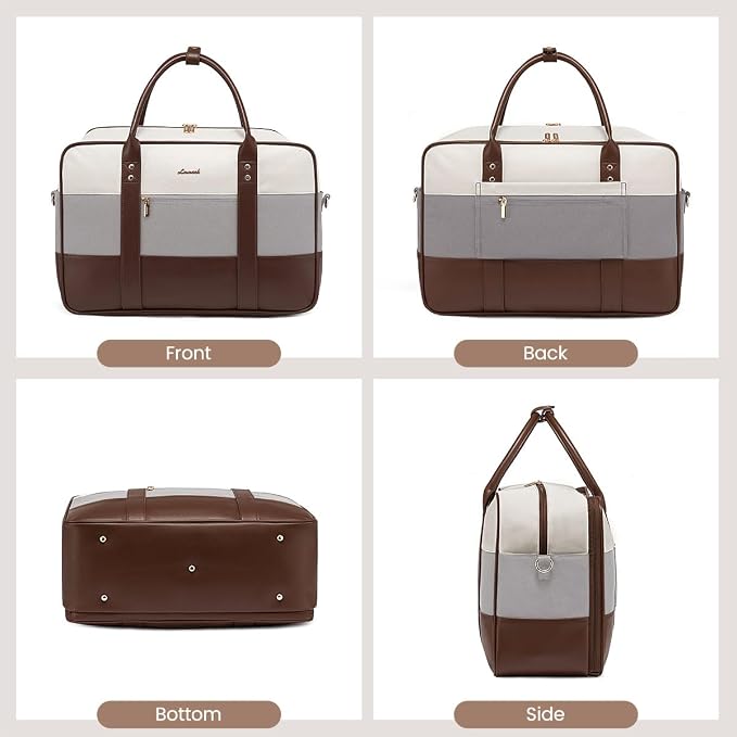 LOVEVOOK Weekender Travel Duffel Bag, Personal Item Duffle Bags - Image 9