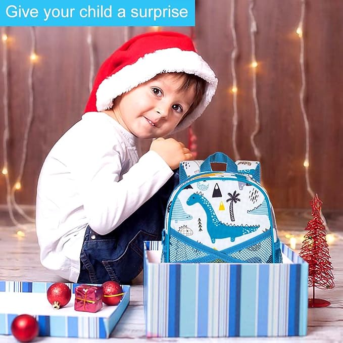 CCJPX Toddler Backpack with Leash, 9.5" Baby Boys Dinosaur Safety Harness - Image 4