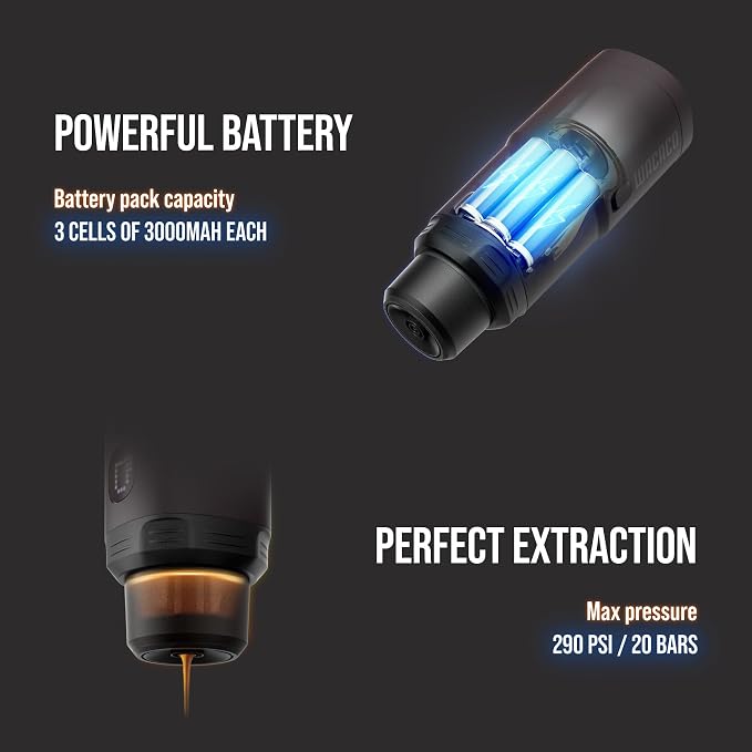 WACACO PIXAPRESSO, Coffee Machine Electric & Portable, - Image 5