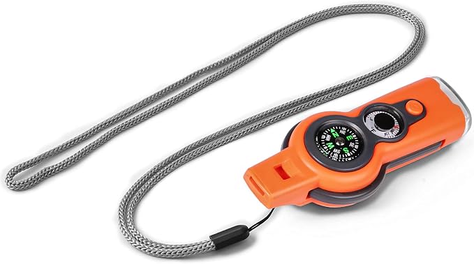 Emergency Survival Function Whistle, Outdoor Multifunctional Tool Safety Whistle - Image 3