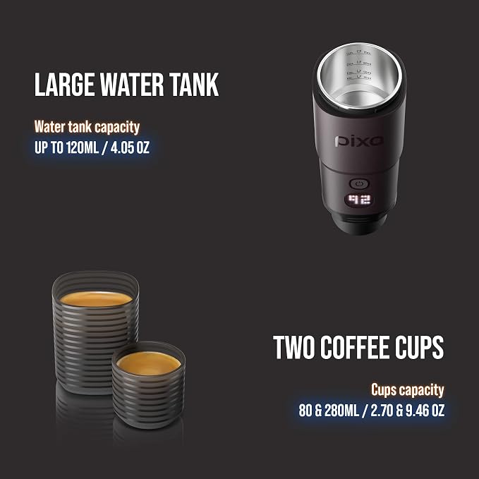 WACACO PIXAPRESSO, Coffee Machine Electric & Portable, - Image 7