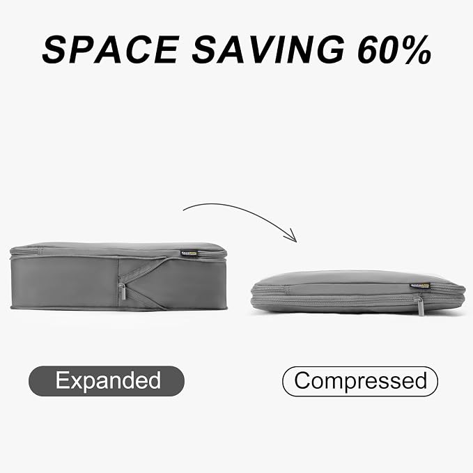 6 Set Compression Packing Cubes - Image 2