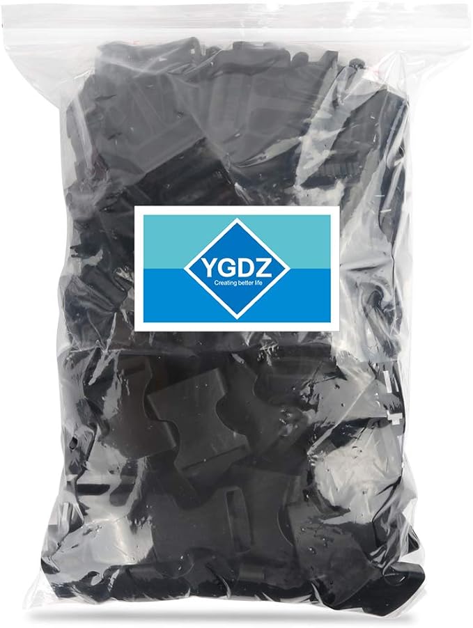 YGDZ 1 Inch Plastic Buckles, 80 Side Release Strap Buckles and Slides Parachute - Image 7