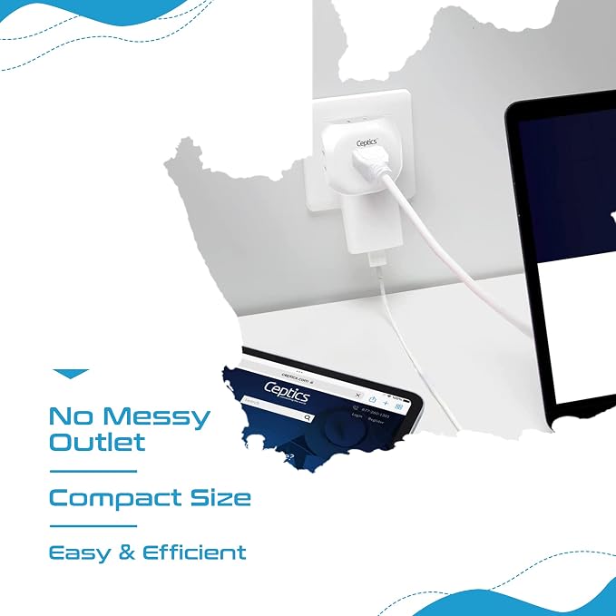 Ceptics South Africa Travel Plug Adapter South Africa Power Adapter Charger 4 - Image 7