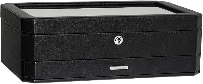 ROTHWELL 12 Slot Leather Watch Box - Image 9