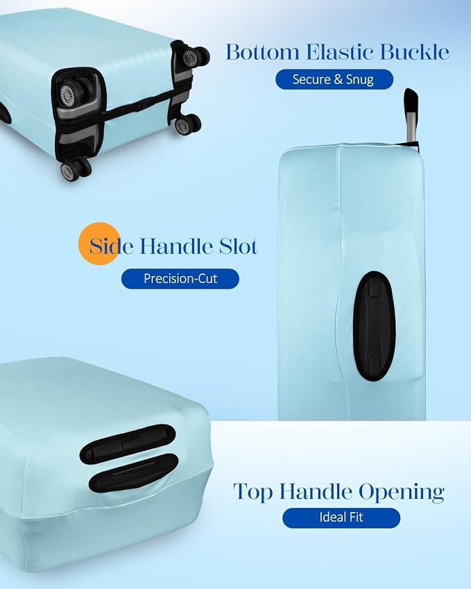 Slohif Luggage Cover for Suitcase Tsa Approved Protector - Image 5