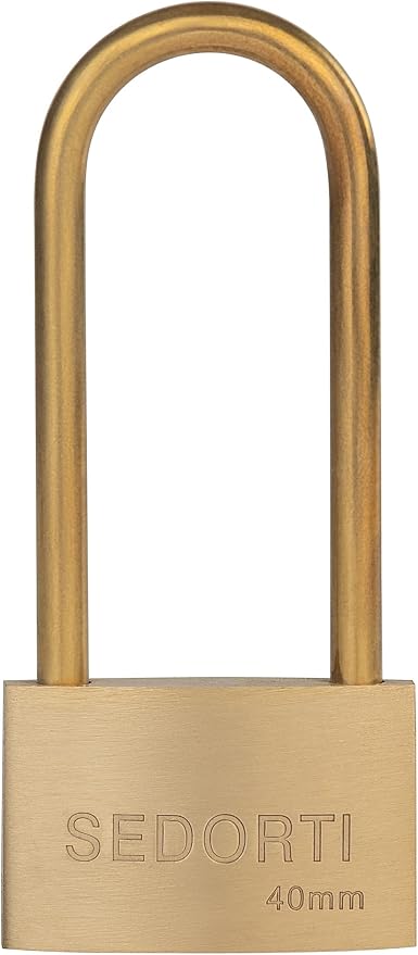 Weather Proof Lock, Solid Brass Padlock - Image 5