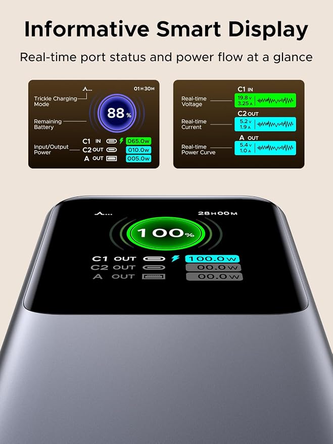 UGREEN Nexode Power Bank 20000mAh 165W - Image 5