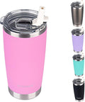 20 oz Stainless Steel Vacuum Insulated Tumbler by Patent-pendingstraw1secondoff1secondon3-secondclean