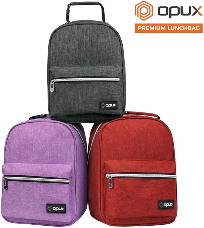 opux Lunch Box for Girls Boys Kids, Insulated Leakproof Lunch Bag, Reusable - Image 9