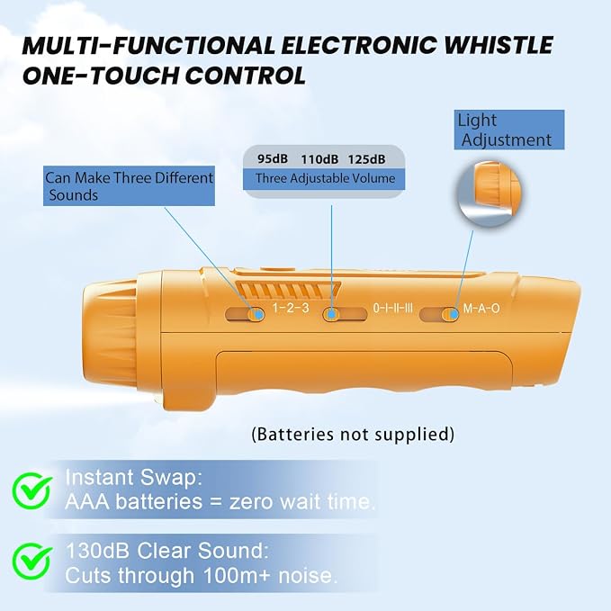 ZHT Electronic Whistle for Coaches, Teachers - Image 4