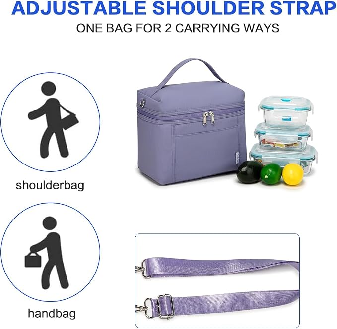 NOL Natural Organic Lifestyle Insulated Lunch Bags - Image 5