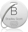 Customized Stainless Steel Luggage Tags: Personalize Your Suitcases, and Bags by Kcule