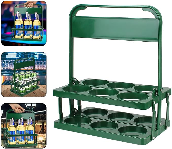 Portable Drink Carrier for Big Cups, Foldable Plastic Cup Holder, Reusable Cup - Image 3