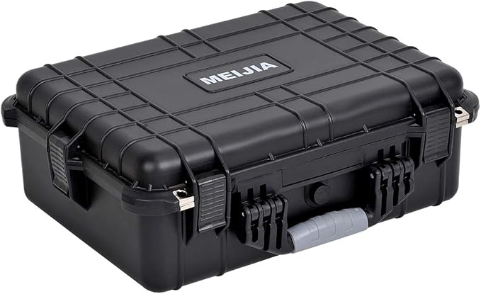 MEIJIA Portable Waterproof Protective Case, Hard Camera Case, Customized Fit by MEIJIA