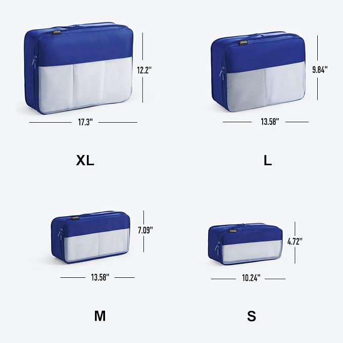 4 Set Compression Packing Cubes - Image 4