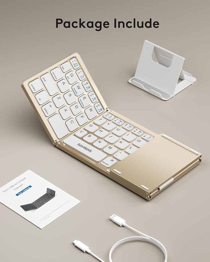 Samsers Foldable Bluetooth Keyboard - Image 9