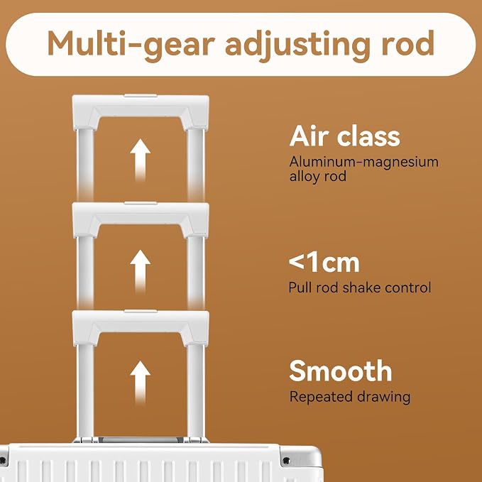 ROAMING Zipperless Luggage 26 Inch - Image 8