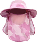 Sun Hats for Men Women Fishing Hat UPF 50+ Breathable Wide Brim Summer UV by Rosoz