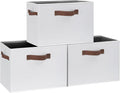GhvyenntteS Large Fabric Storage Bins by GhvyenntteS