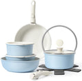 15Pcs Pots and Pans Set Non Stick, Cookware Sets by SODAY